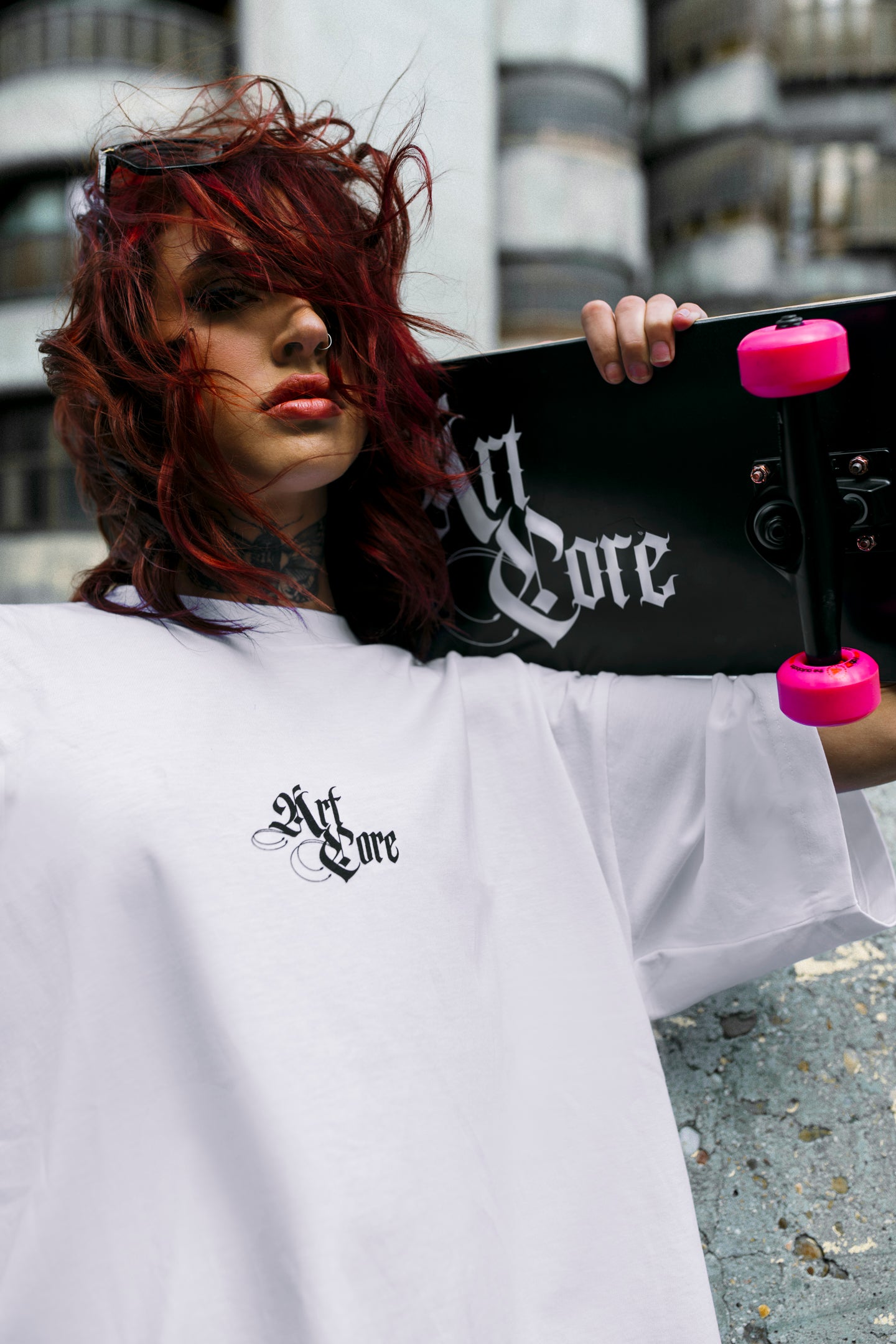 Artcore Cream Indira Paganotto Flower Tee