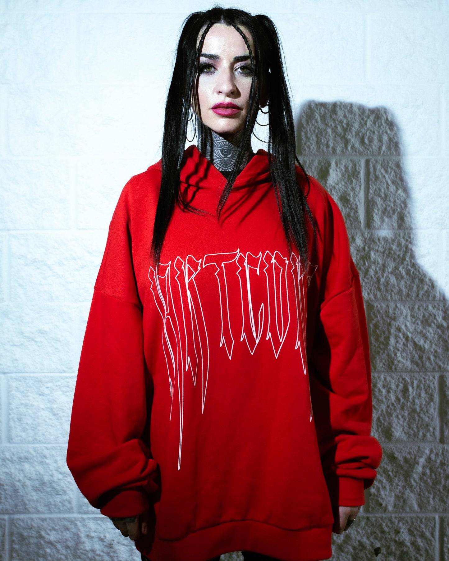 Artcore Red Doggo Hoodie
