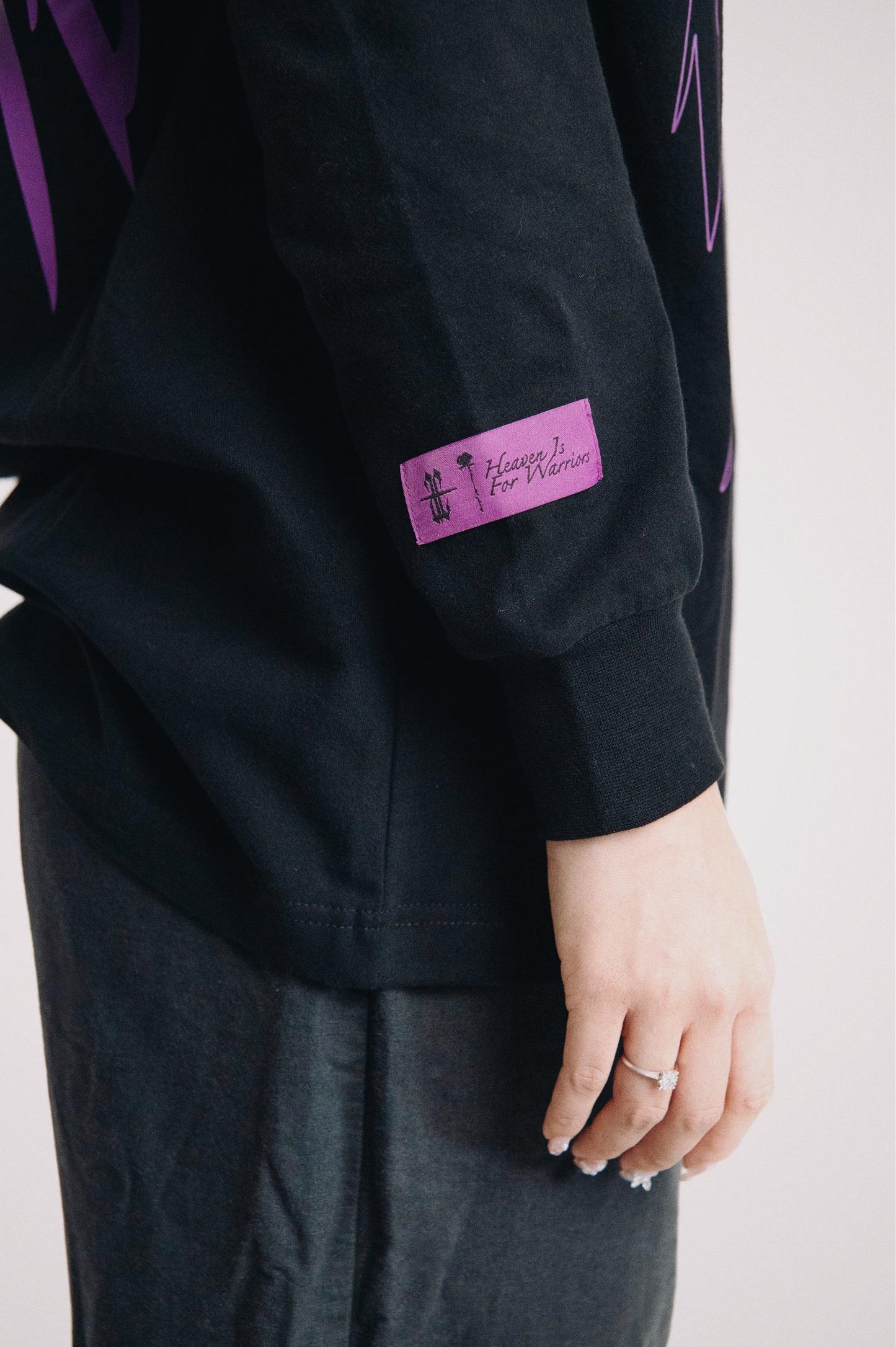 Artcore duo text sweatshirt