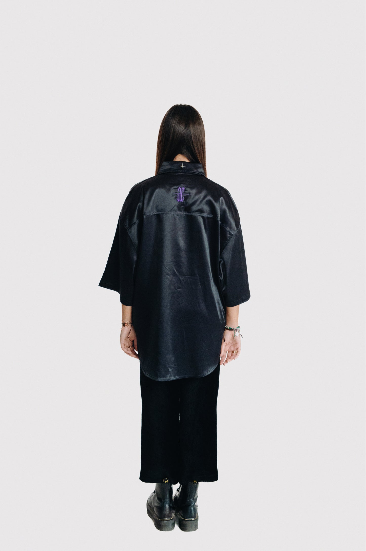 Black rose shirt