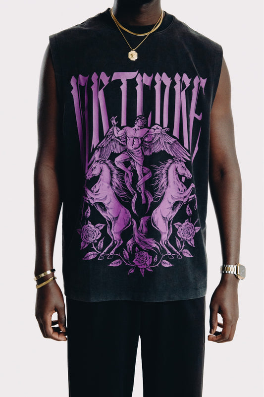 Violet Venom Muscle Tank