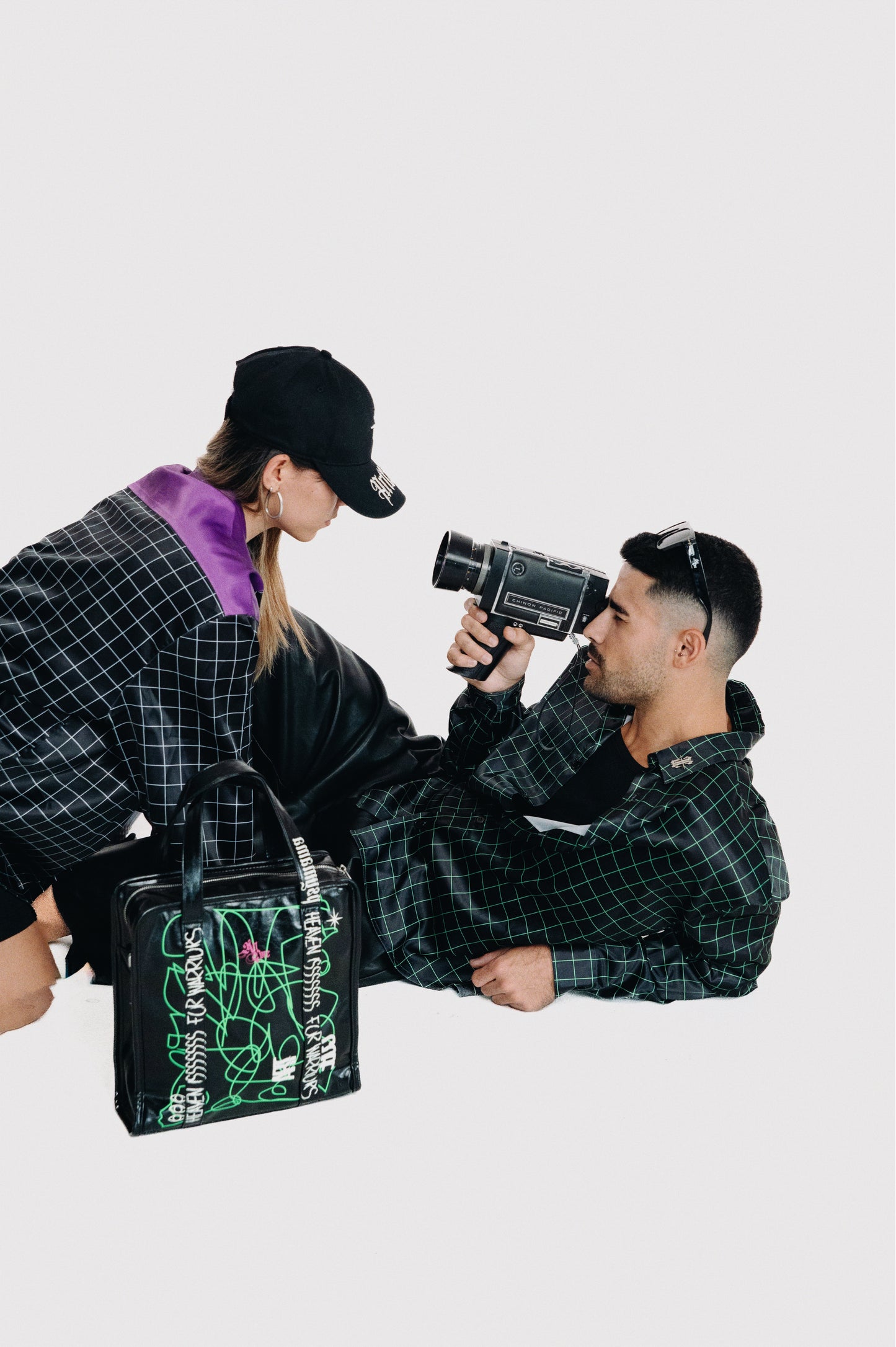 Laiser green long shirt