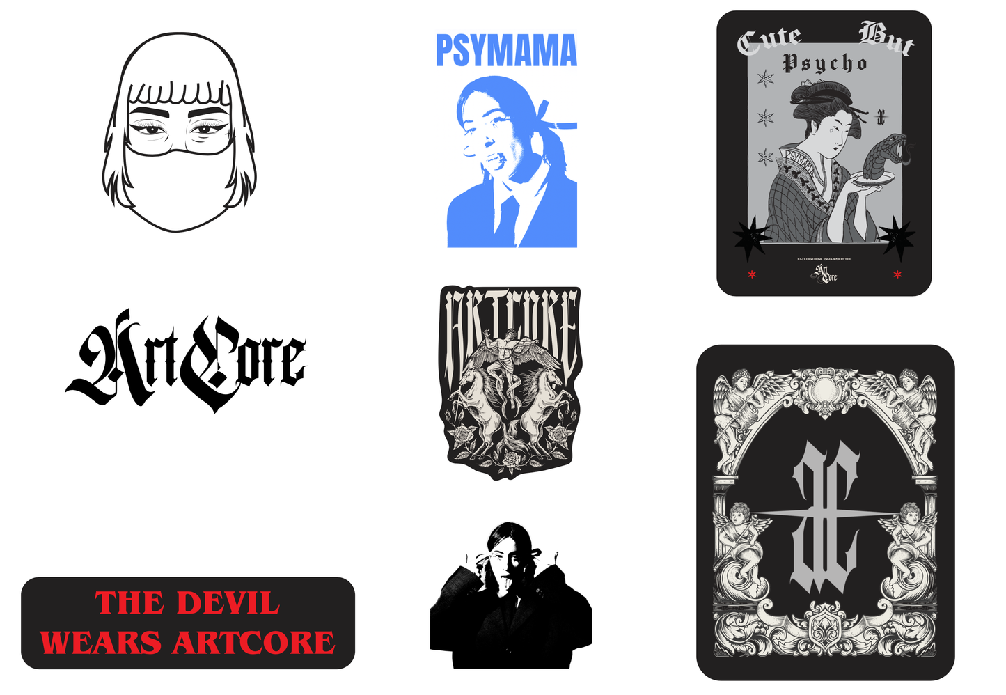 Artcore Sticker Pack V2