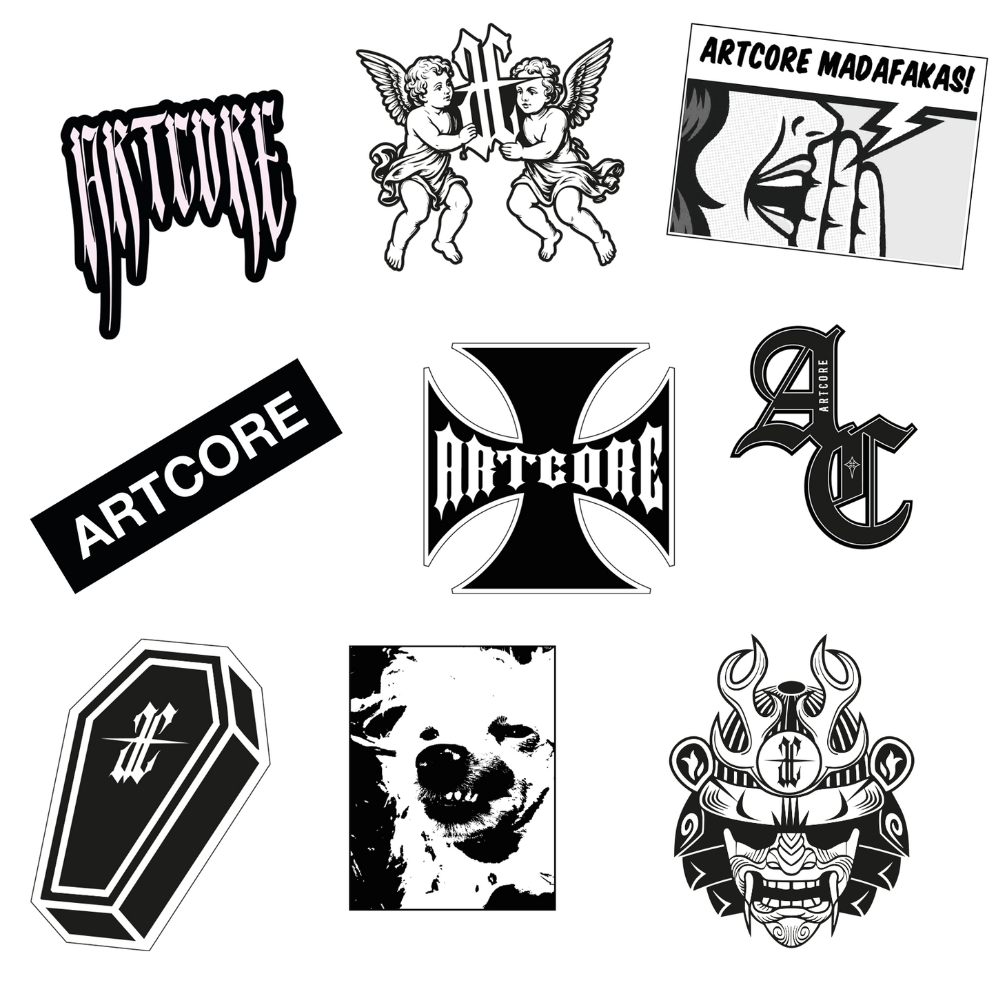 Artcore Sticker Pack V3