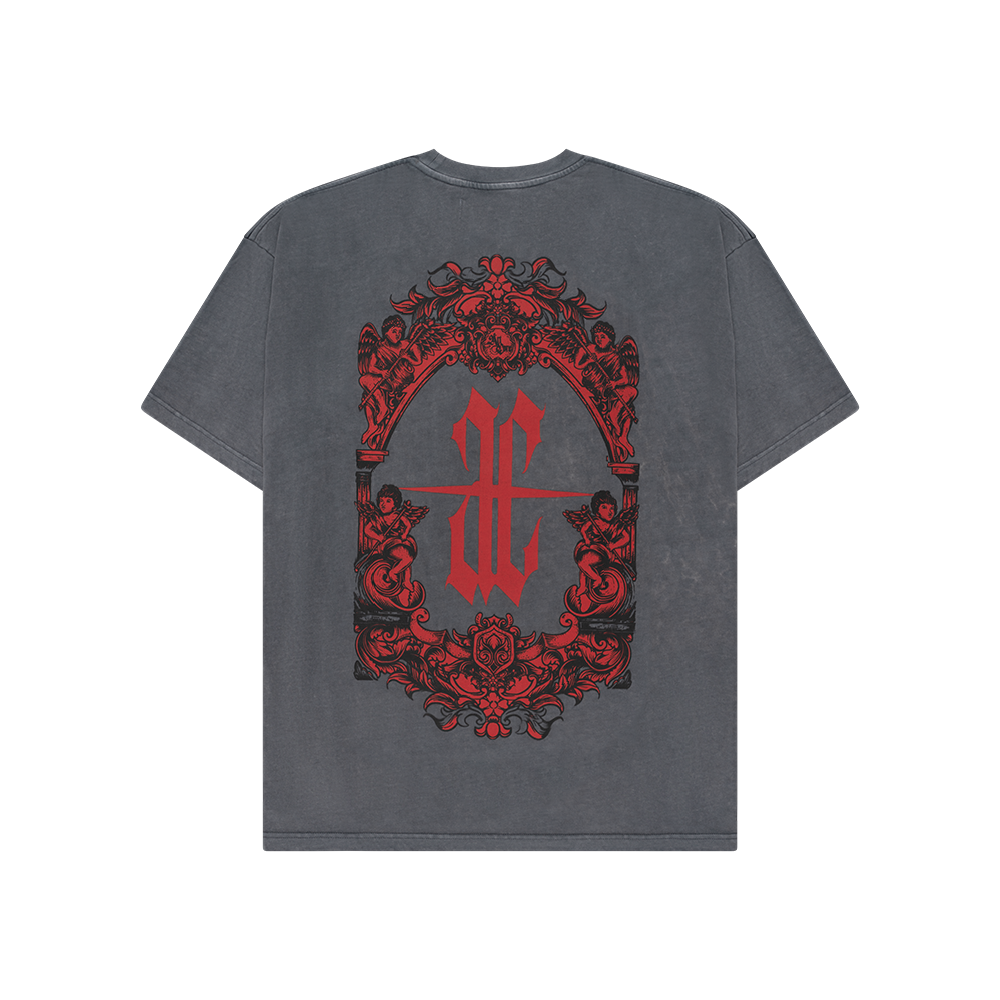 Artcore Grey Washed Baroque Tee