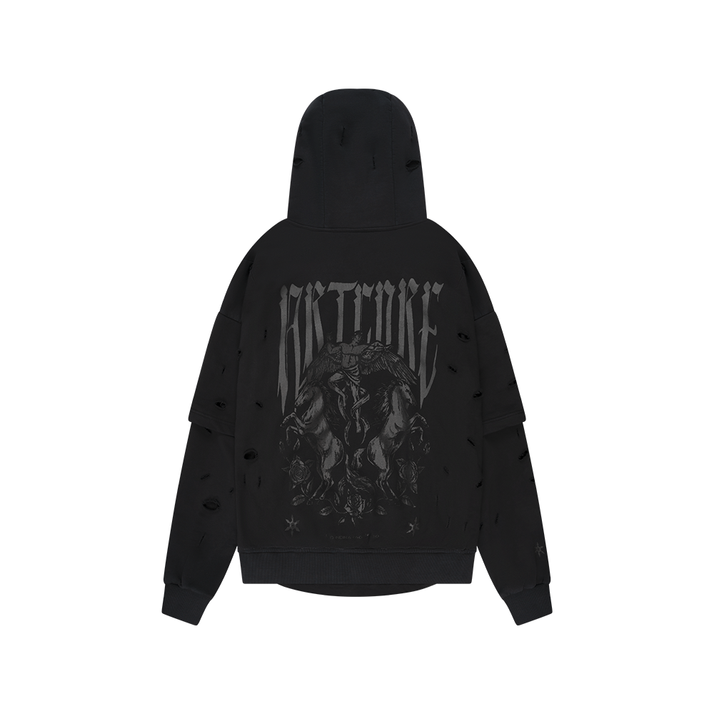 Artcore Black Angel Hoodie