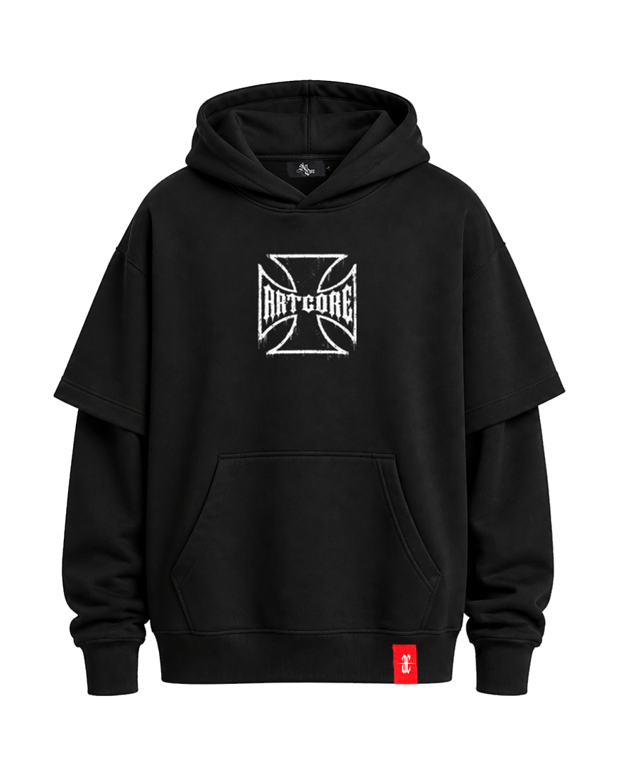 Artcore Cross Hoodie