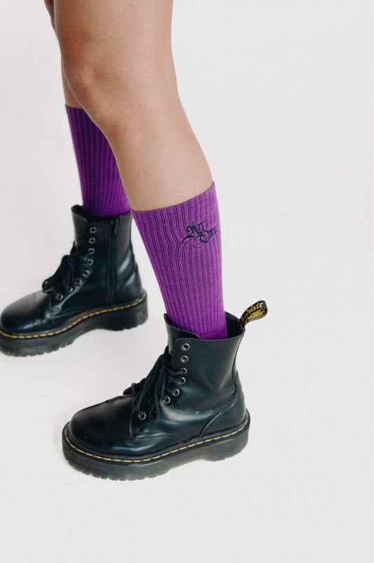 Classic Core Socks - Purple