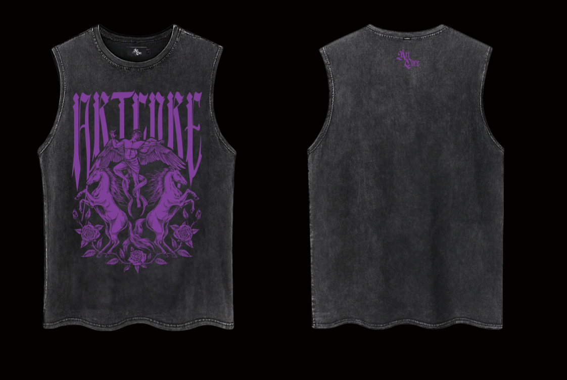 Violet Venom Muscle Tank