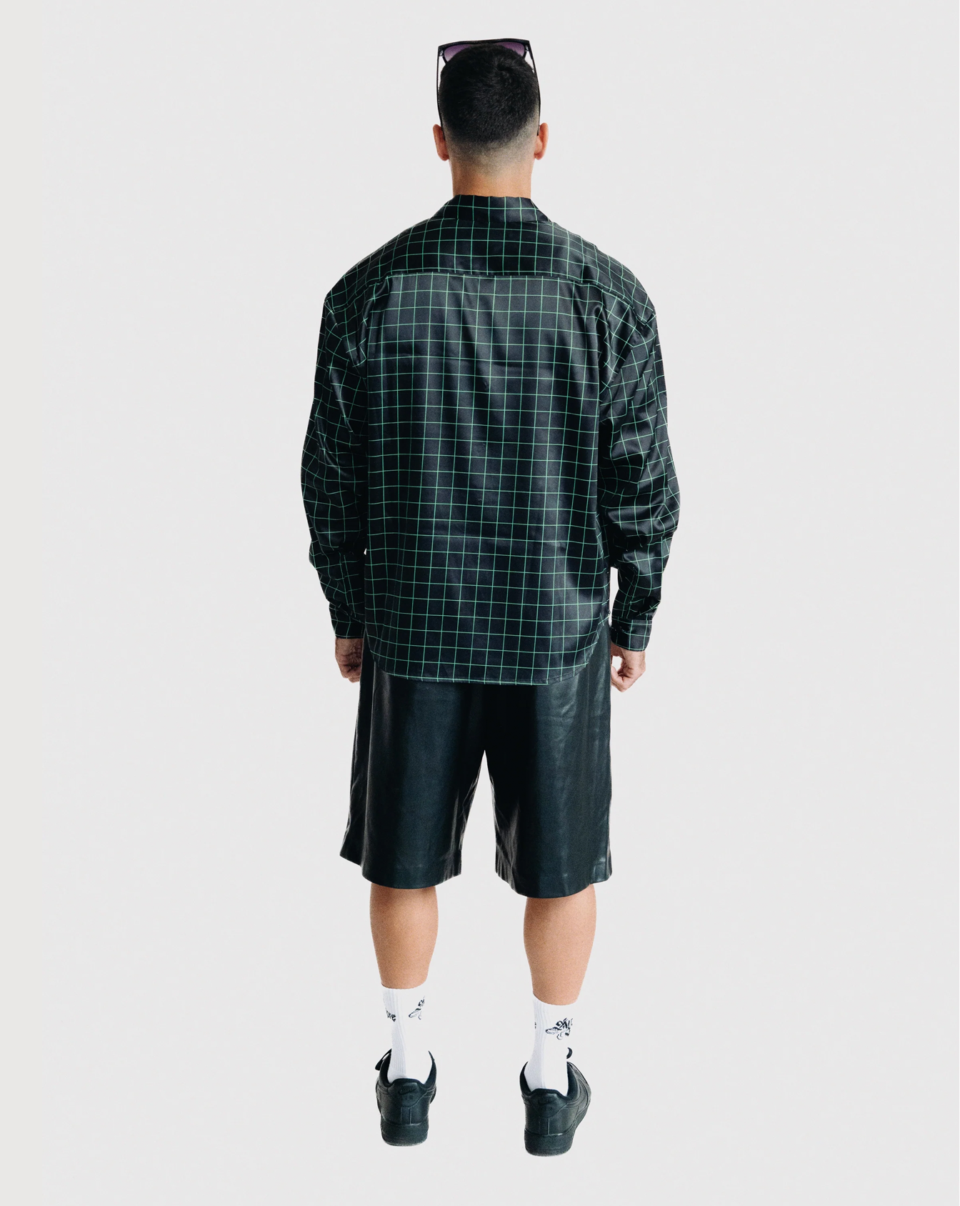 Laser green long shirt