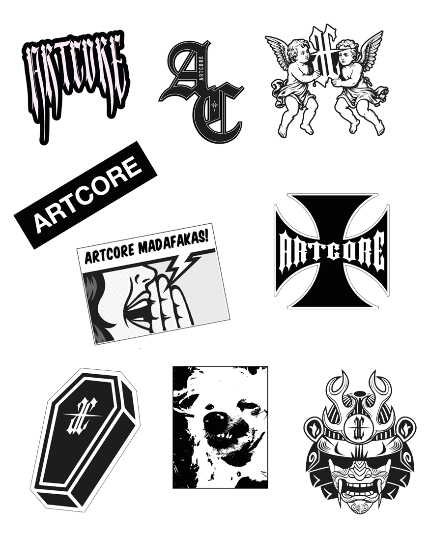 Artcore Sticker Pack V3